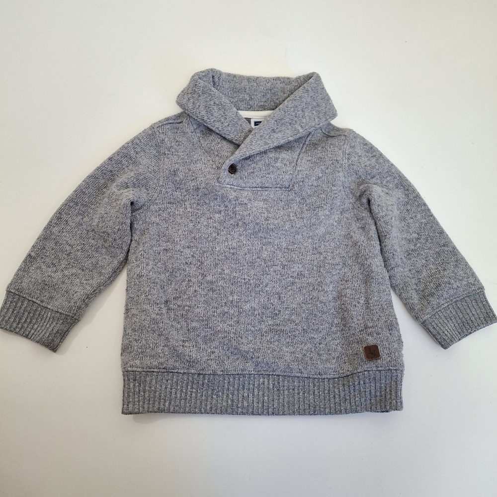 Janie and Jack Shawl Collar Pullover Longsleeve Sweater